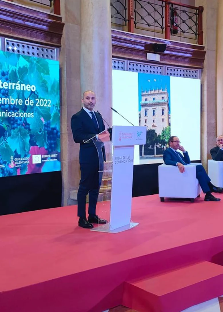Roberto Raimondi presso l'ENI CBC MED day 2022